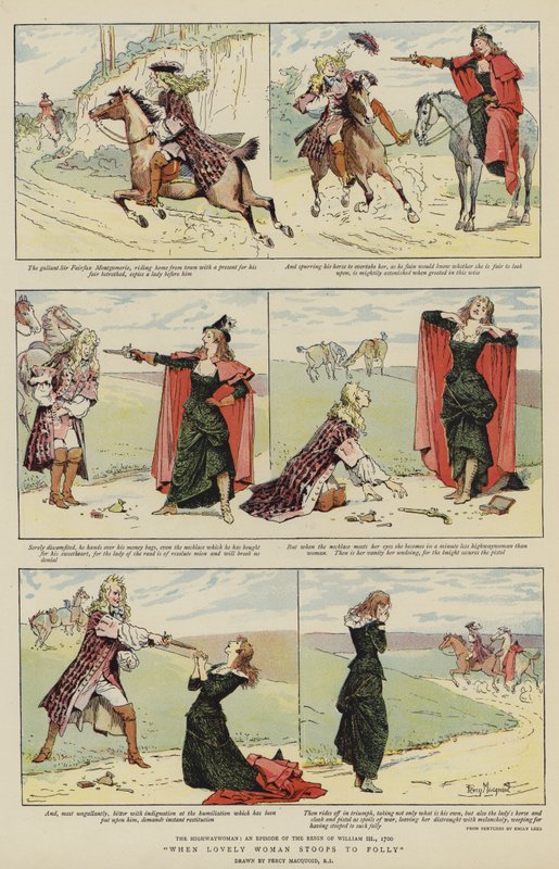Wenn schöne Frauen zur Torheit neigen von Percy Macquoid