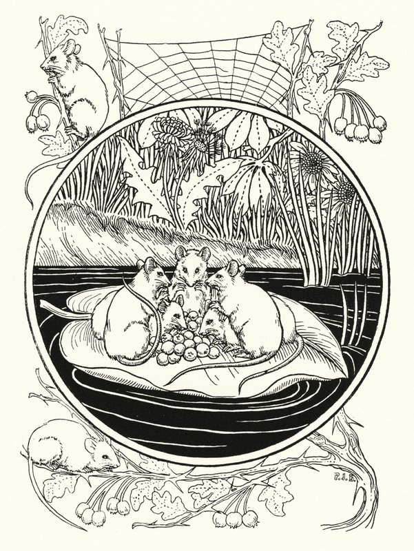 Mäuse als Navigatoren von Percy James Billinghurst