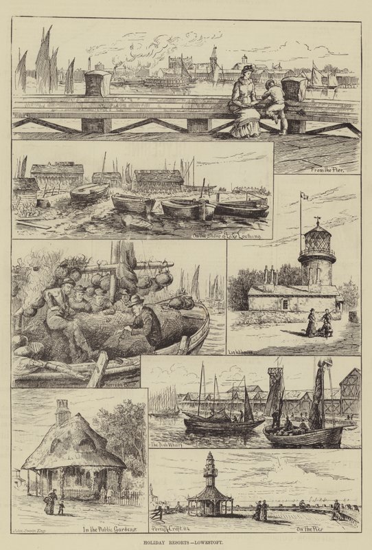 Ferienorte, Lowestoft von Percy Robert Craft