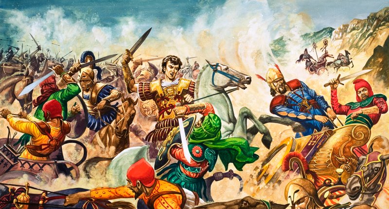 Alexander der Große bei Issus von Peter Jackson