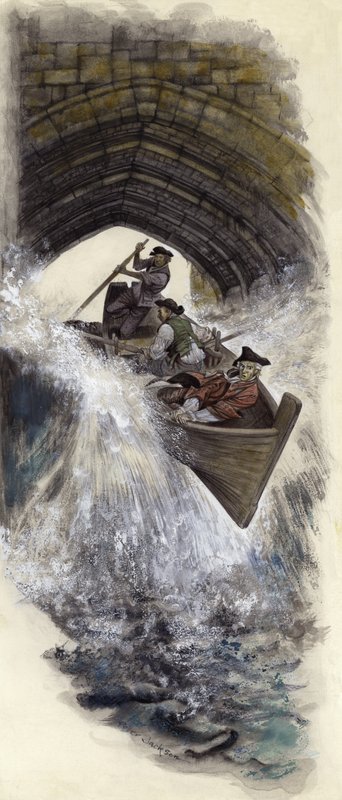 Schießen auf die Alte London Bridge von Peter Jackson