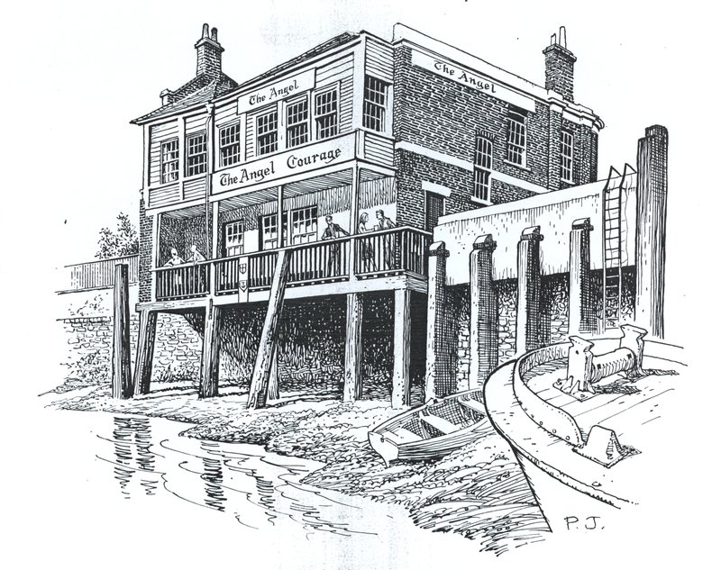 Der Engel, Bermondsey, London von Peter Jackson