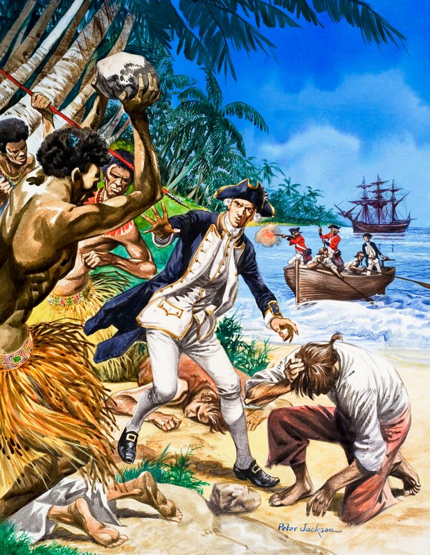 Der Mord an Captain Cook auf Hawaii von Peter Jackson