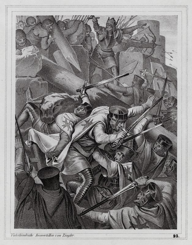 Die Tempelritter in Österreich von Peter Johann Nepomuk Geiger