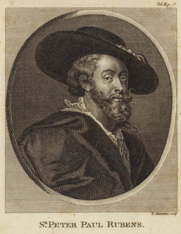 Porträt von Peter Paul Rubens von Peter Paul Rubens
