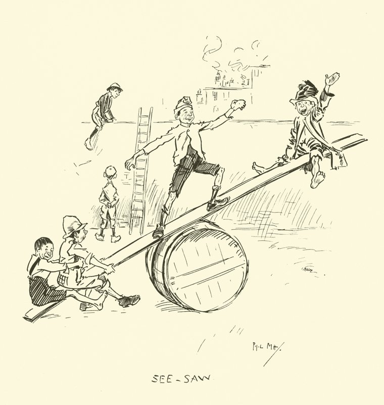 Illustration für Phil Mays Gutter-Snipes von Phil May