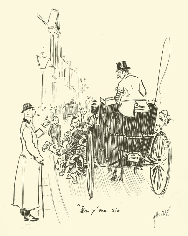 Illustration für Phil Mays Gutter-Snipes von Phil May