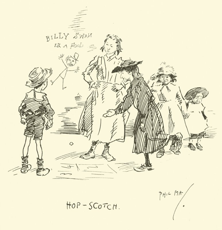 Illustration für Phil Mays Gutter-Snipes von Phil May