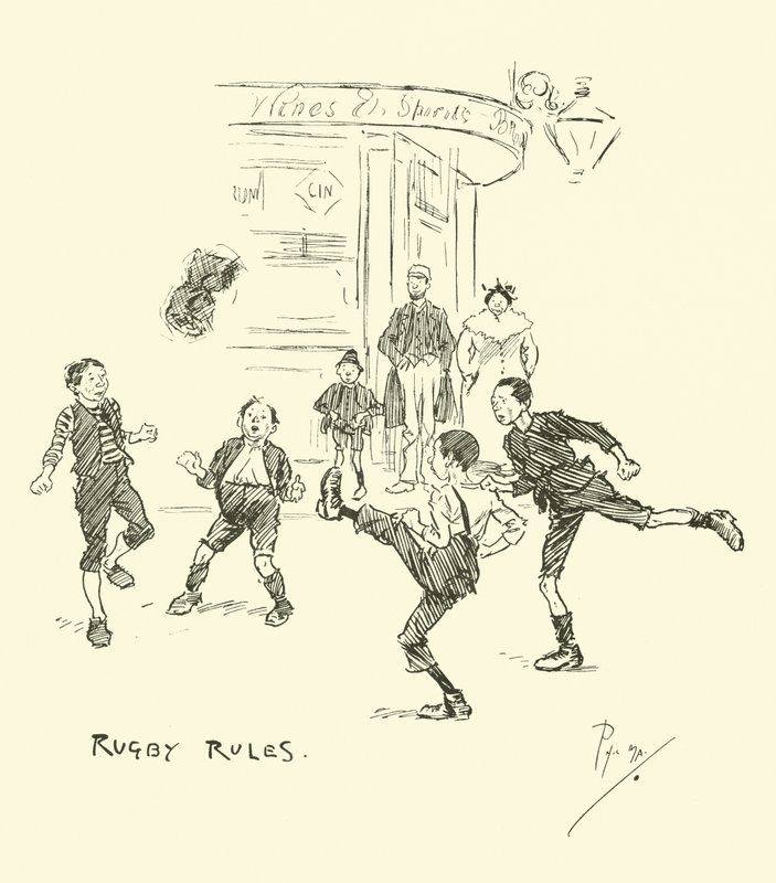 Illustration für Phil Mays Gutter-Snipes von Phil May