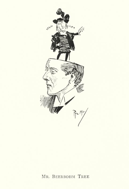 Mr. Beerbohm Tree von Phil May