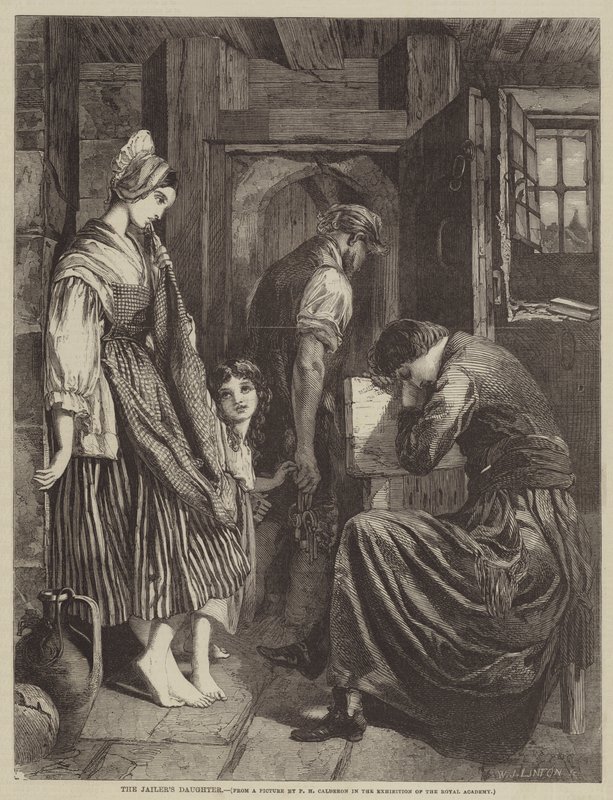 Die Tochter des Gefängniswärters von Philip Hermogenes Calderon