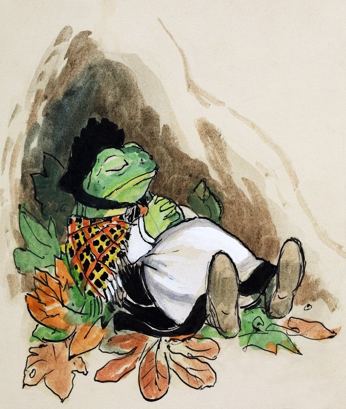 Kröte von Toad Hall von Philip Mendoza