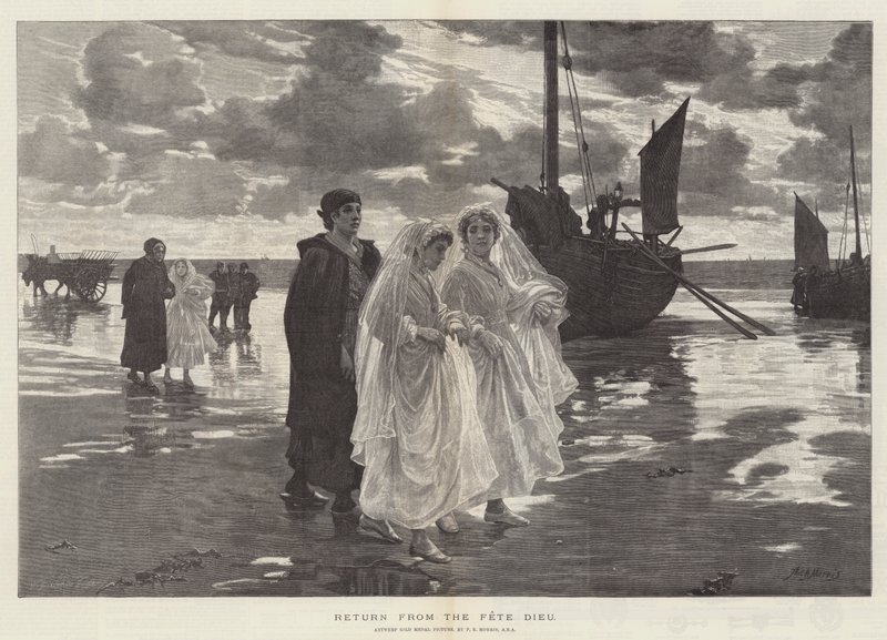 Rückkehr von der Fête-Dieu von Phillip Richard Morris