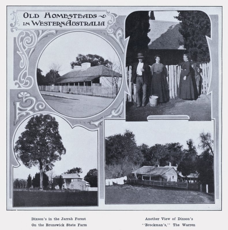 Alte Gehöfte in Westaustralien (s/w Foto) von Photographer Australian