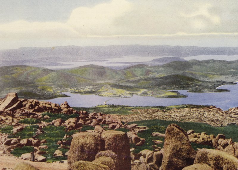 Tasmanien: Panorama vom Pinnacle von Photographer Australian