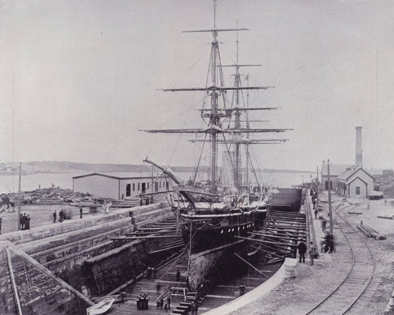 Kanada: HMS "Canada" von Photographer Canadian