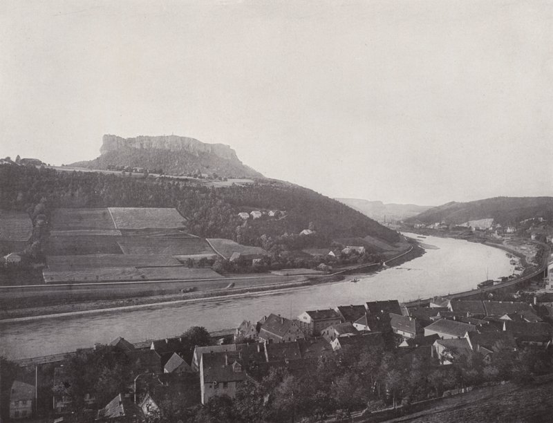 Der Lilienstein von Photographer German