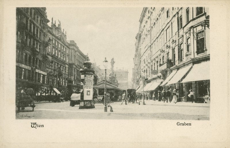 Blick auf die Wiener Straße von Photographer German