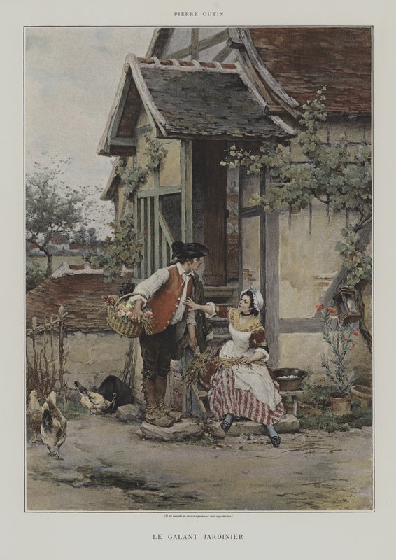 Der galante Gärtner von Pierre Outin