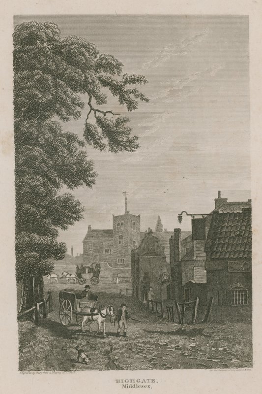 Highgate, Middlesex von Pieter Jansz. Quast