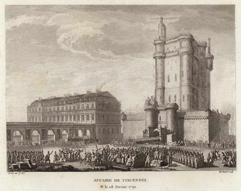 Vorfall in Vincennes von Prieur