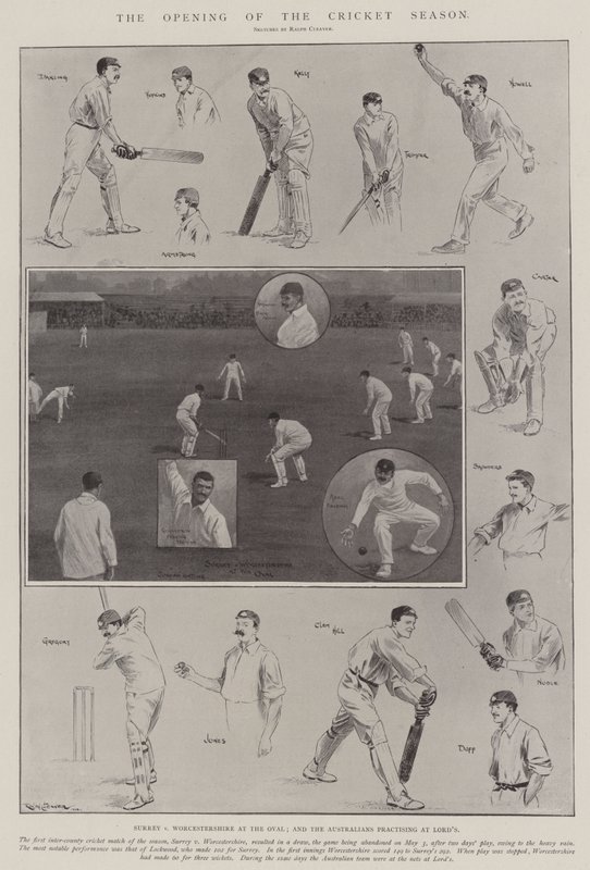 Die Eröffnung der Cricket-Saison von Ralph Cleaver