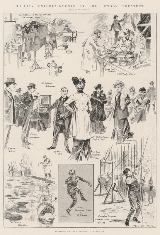 Ferienunterhaltungen in den Londoner Theatern von Ralph Cleaver