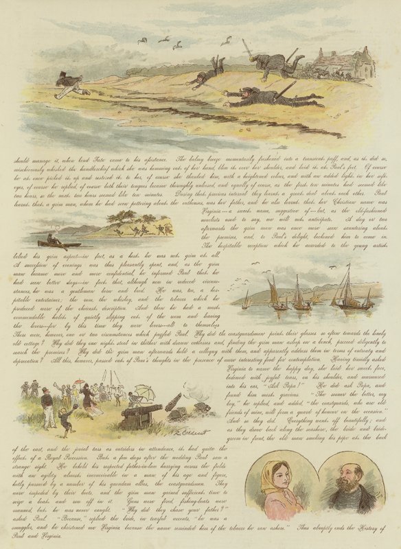Paul und Virginia, oder die allerletzten Schmuggler von Randolph Caldecott