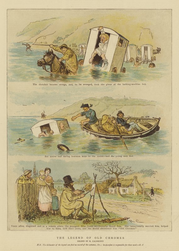 Die Legende von Old Chromer von Randolph Caldecott