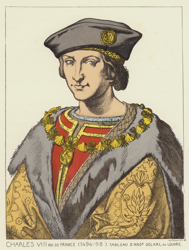 Karl VIII., König von Frankreich von Raphael Jacquemin
