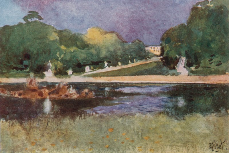 Becken von Apollo, Versailles von Rene Binet