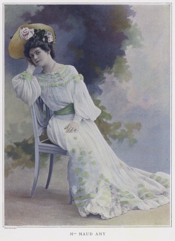 Maud Amy, französische Schauspielerin von Reutlinger Studio