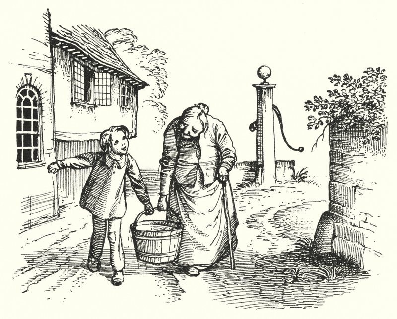 Hans Christian Andersen: Der kleine Tuk von Rex (after) Whistler