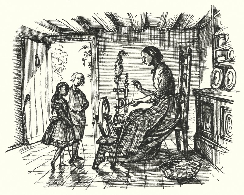 Hans Christian Andersen: Der Flachs von Rex (after) Whistler