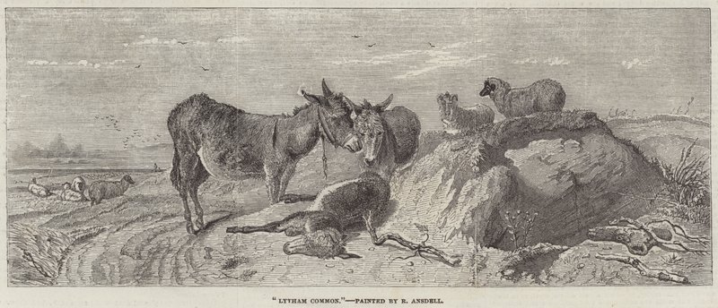 Lytham Common von Richard Ansdell