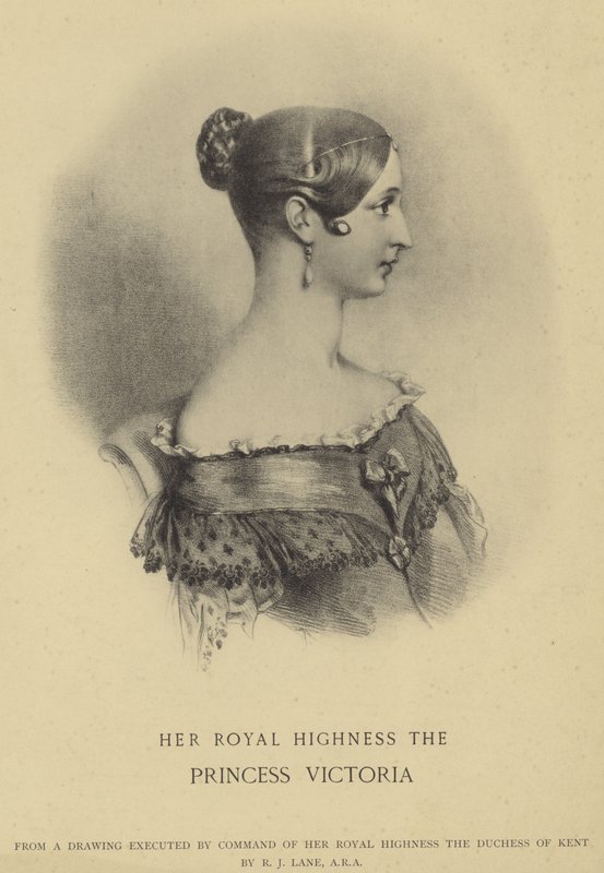 Porträt von Königin Victoria von Richard James Lane