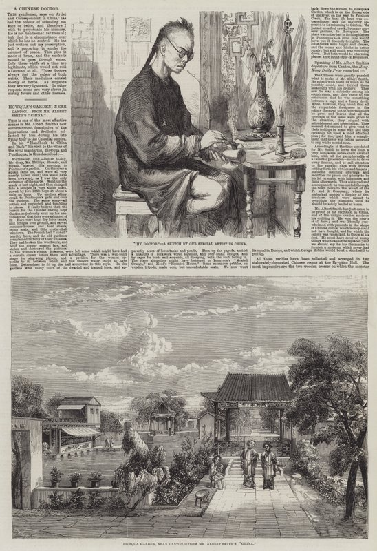 Skizzen in China von Richard Principal Leitch