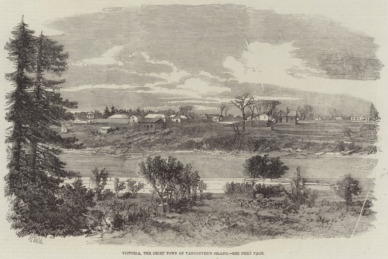 Victoria, die Hauptstadt der Vancouver-Insel von Richard Principal Leitch
