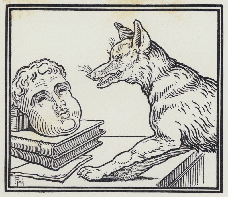 Der Fuchs und die Maske von Richard Heighway