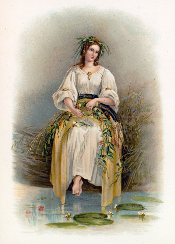 Ophelia aus Hamlet von Richard Redgrave