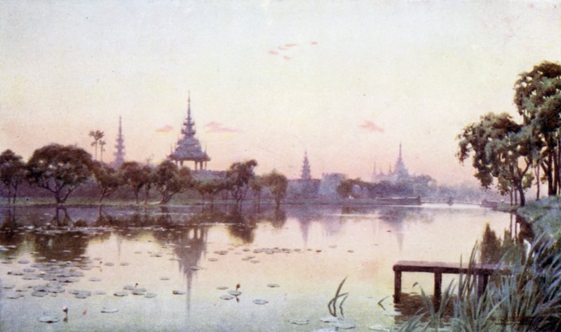 Der Graben in Mandalay von Robert George Talbot Kelly