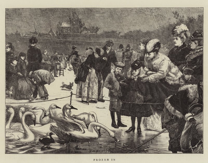 Eingefroren von Robert Walker Macbeth