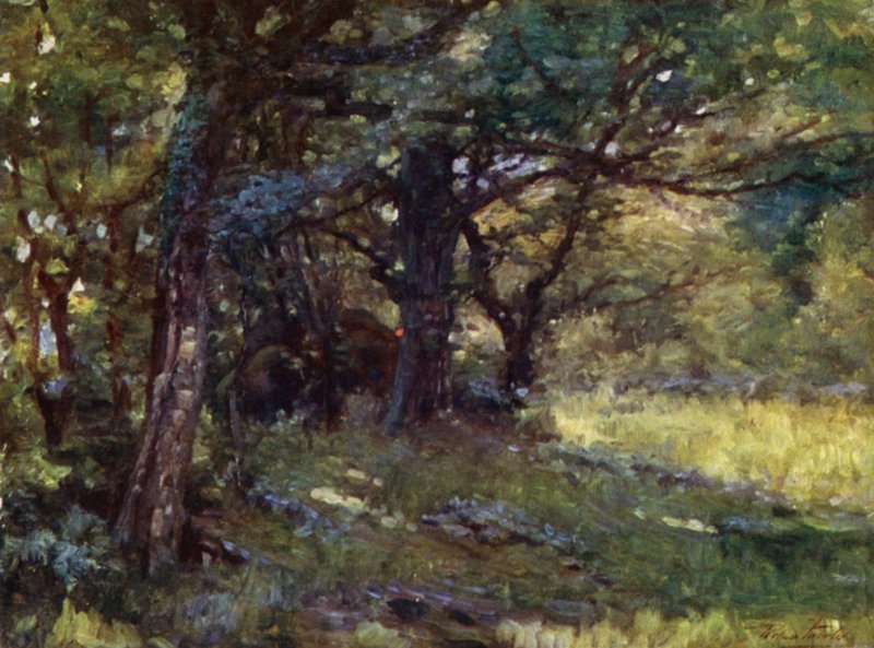 Im Wald, Berwyn von Robert (after) Fowler