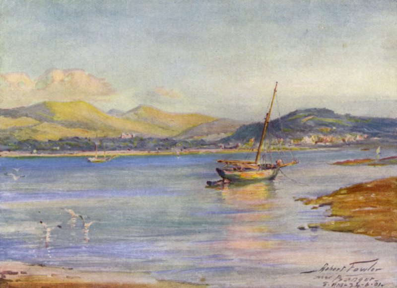 In der Nähe von Bangor von Robert (after) Fowler
