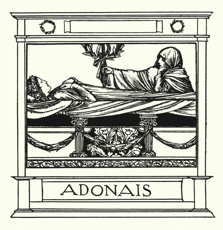Shelley: Adonais von Robert Anning Bell