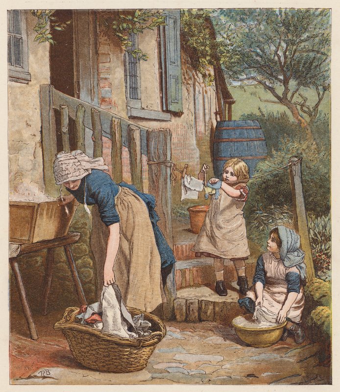 Wäsche waschen von Robert Barnes