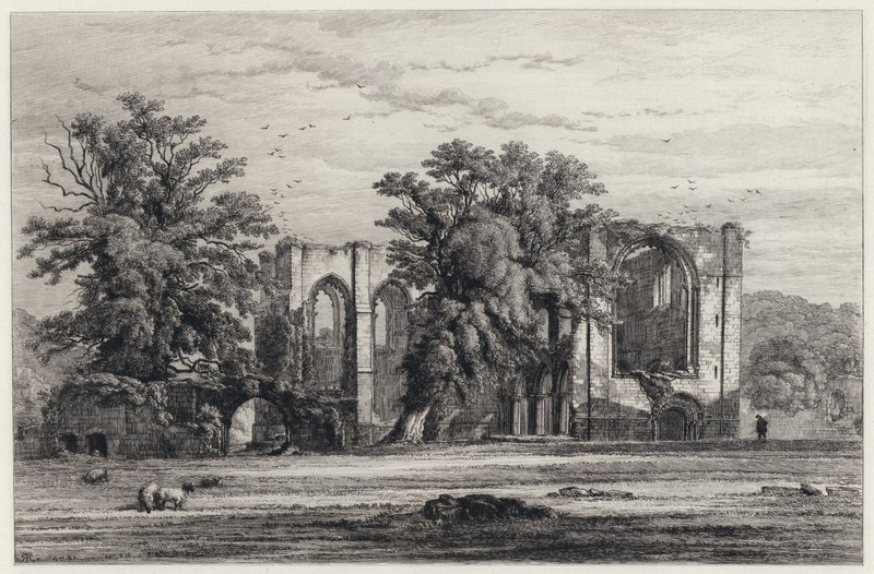 Furness Abtei von Robert Kent (after) Thomas