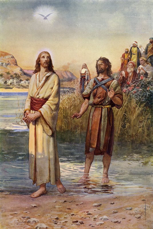 Die Taufe Jesu von Robert Payton Reid