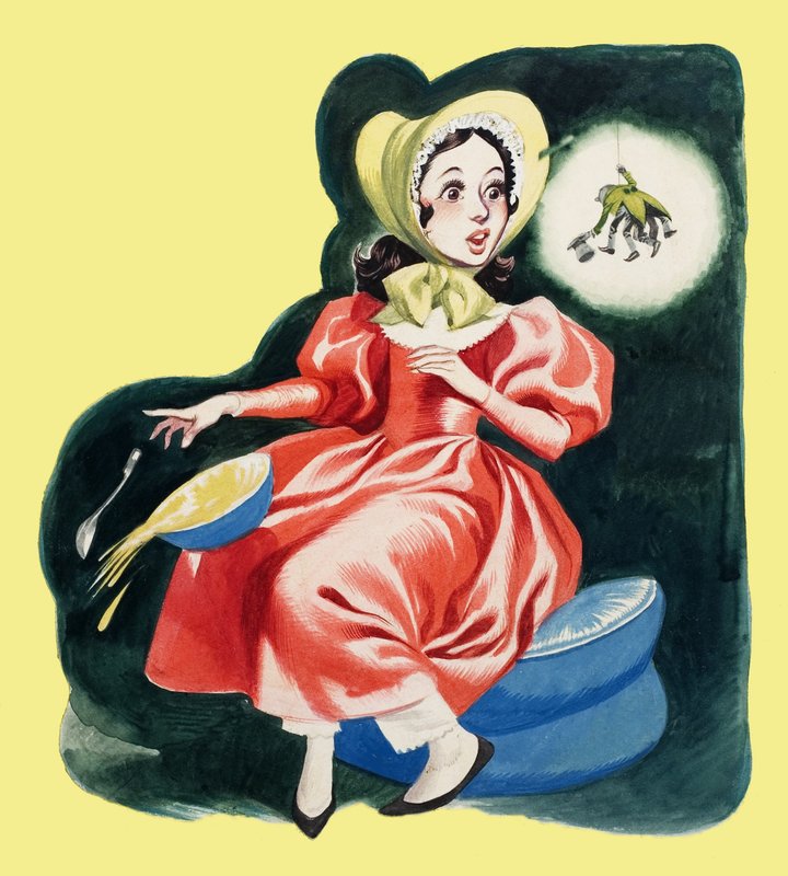 Kleine Miss Muffet von Ron Embleton