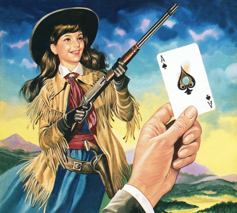 Miss Annie Oakley von Ron Embleton